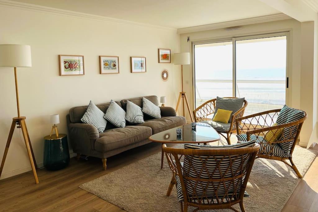 Appart T4 Lumineux Avec Terrasse Vue Mer Le Touquet Buitenkant foto