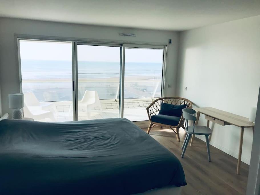 Appart T4 Lumineux Avec Terrasse Vue Mer Le Touquet Buitenkant foto