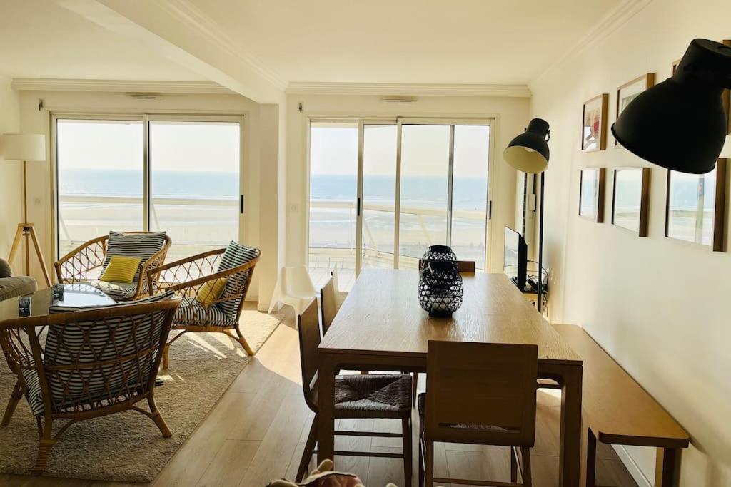 Appart T4 Lumineux Avec Terrasse Vue Mer Le Touquet Buitenkant foto